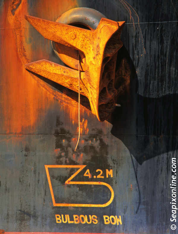 A rusty anchor, Southampton, UK. 1997. Photo by SeapixOnline.com